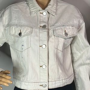 Brand New Off white with splash of jean